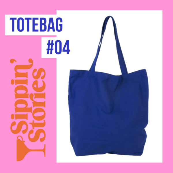 Sippin' Stories Totebag #04 Donker Blauw - Afbeelding 7