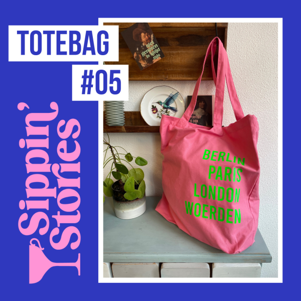 Sippin' Stories Totebag #05 Grapefruit