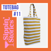 Sippin' Stories Totebag #11 Strepen Ice & Seaweed - Afbeelding 6