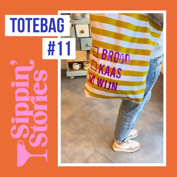 Sippin' Stories Totebag #11 Strepen Ice & Seaweed - Afbeelding 5