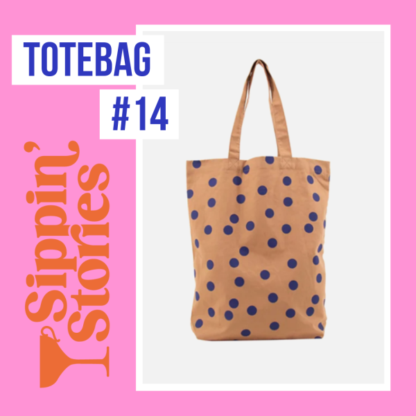 Sippin' Stories Totebag #14 Polka Dot Clay - Afbeelding 6