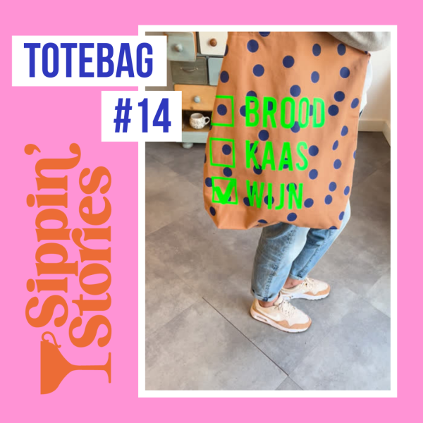 Sippin' Stories Totebag #14 Polka Dot Clay - Afbeelding 5