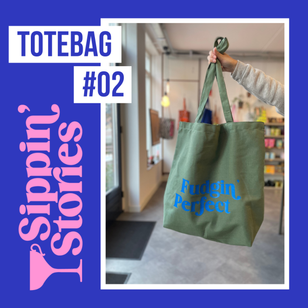 Sippin' Stories Totebag #02 Groen - Afbeelding 5