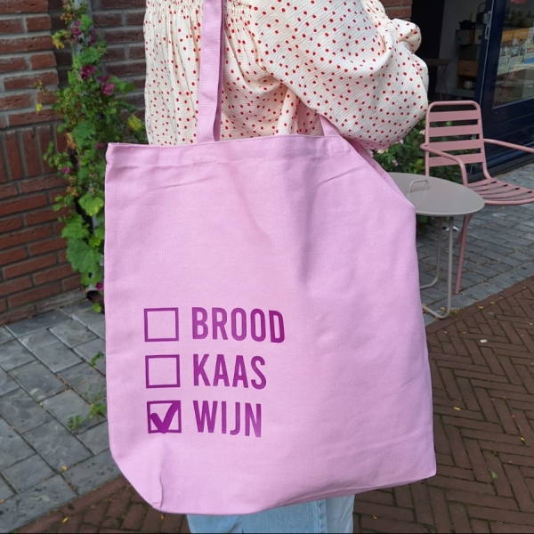 Sippin' Stories Totebag #01 Pink Lavender - Afbeelding 13
